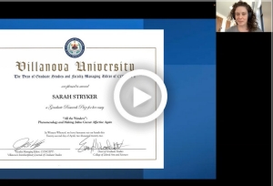 The winner of this year's Graduate Research Prize is Sarah Stryker of the Theatre program for her paper, "All the Wonders: Phenomenology and Making Julius Caesar Affective Again."  