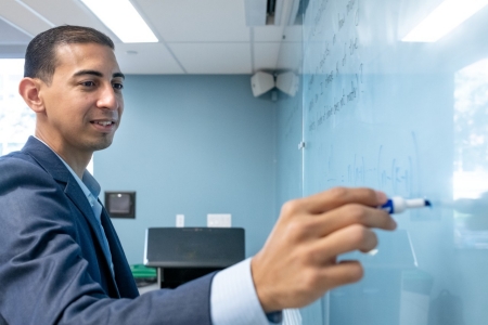 Dr. Diaz-Lopez modeled the program after his own undergraduate summer research experience. It's part of his larger initiative to engage undergraduates in mathematics research and increase Hispanic and Latine representation in the field.