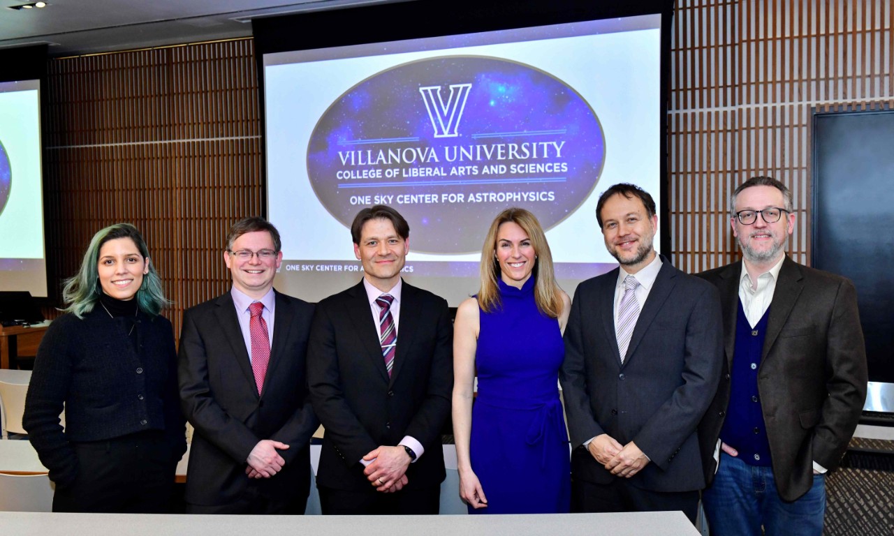 The Villanova One Sky Center for Astrophysics and its partnership with Rubin will greatly expand research opportunities for Villanova faculty and students as well as the greater astronomical and physics communities.