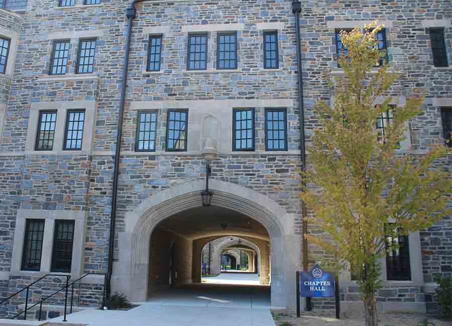 Exterior of Dobbin Hall