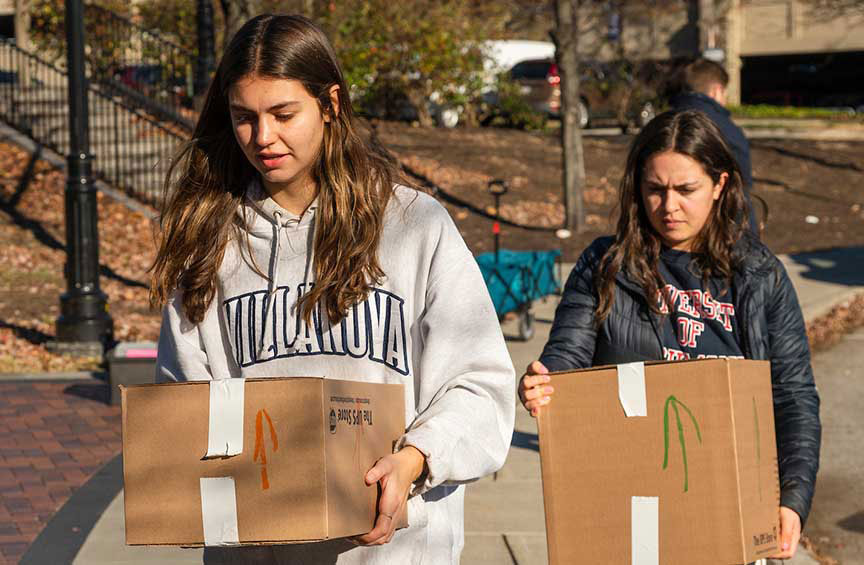 Thanksgiving Food Drive Boxes